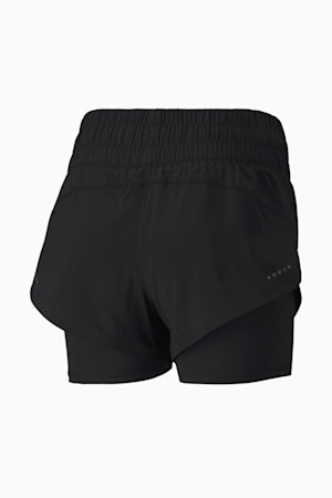 Short d’entraînement pour femme 2 en 1 Last Lap, Puma Black, extralarge